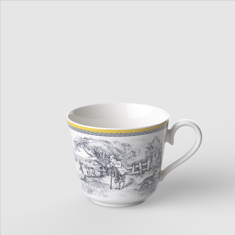 Audun Ferme Tea Cup 80ml European Countryside Painting