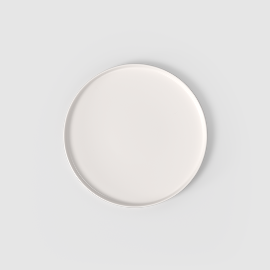 Dinner plate, White, Ø23.8 cm