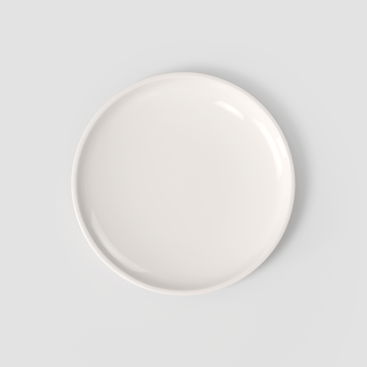 Dinner plate, White, Ø26.9 cm