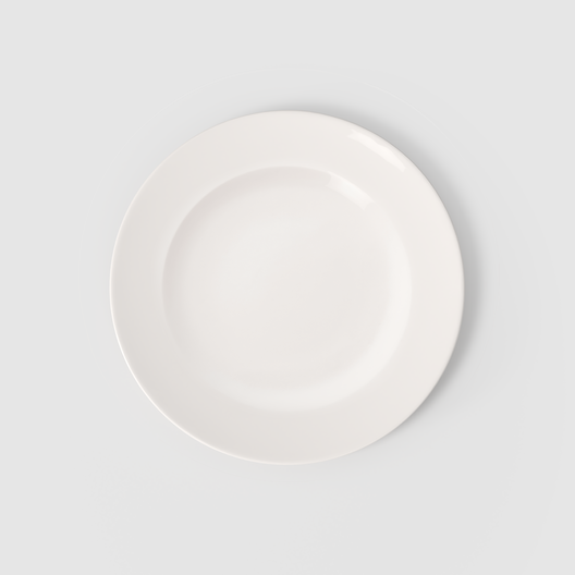 Dinner plate, White, Ø27.4 cm