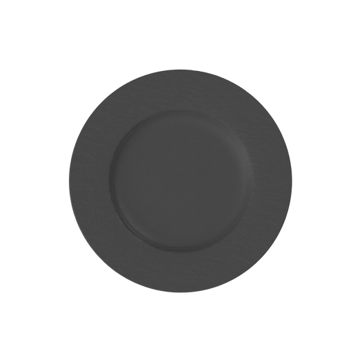 Dinner plate, Black, Ø27.1 cm