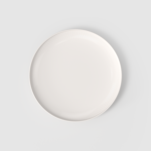 Dinner plate, White, Ø27.2 cm
