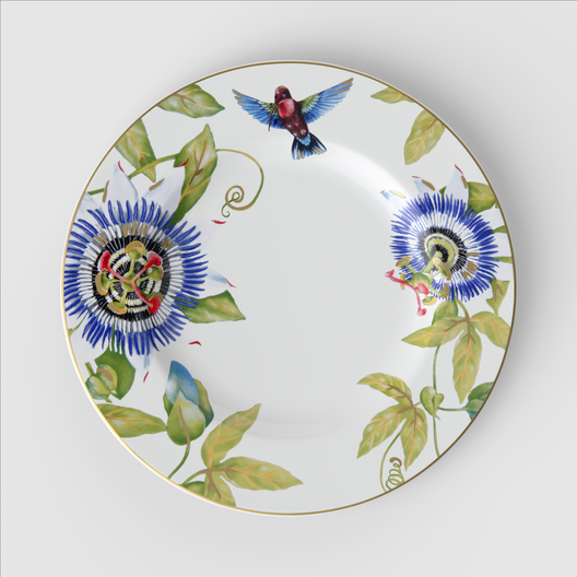 Dinner plate, Multicoloured, Ø27.7 cm