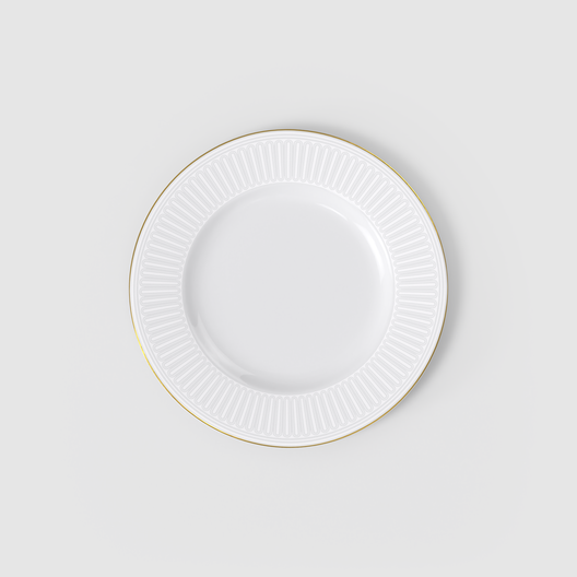 Dinner plate, White, Ø24.5 cm