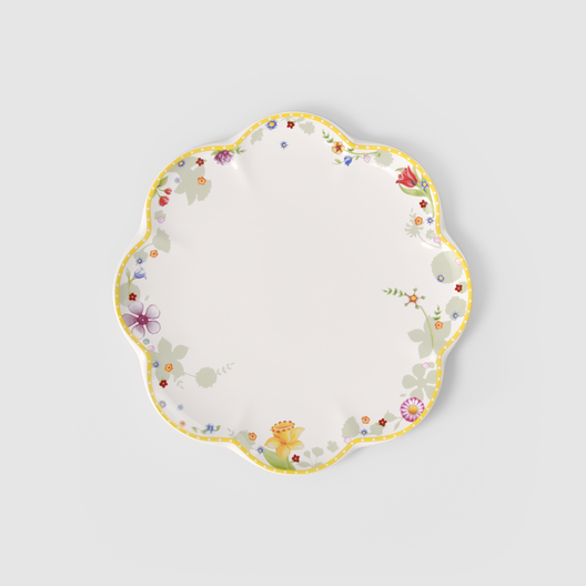 Dinner plate, Yellow, Ø27 cm